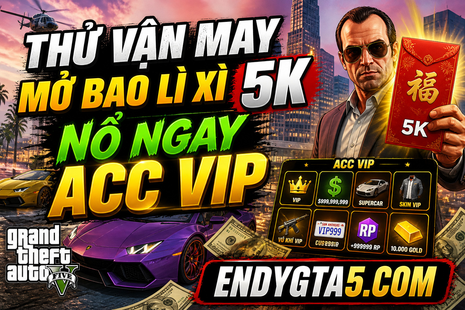LÌ XÌ MAY MẮN
