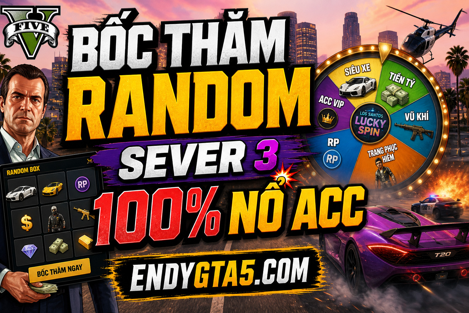 Bốc Thăm Sever 3