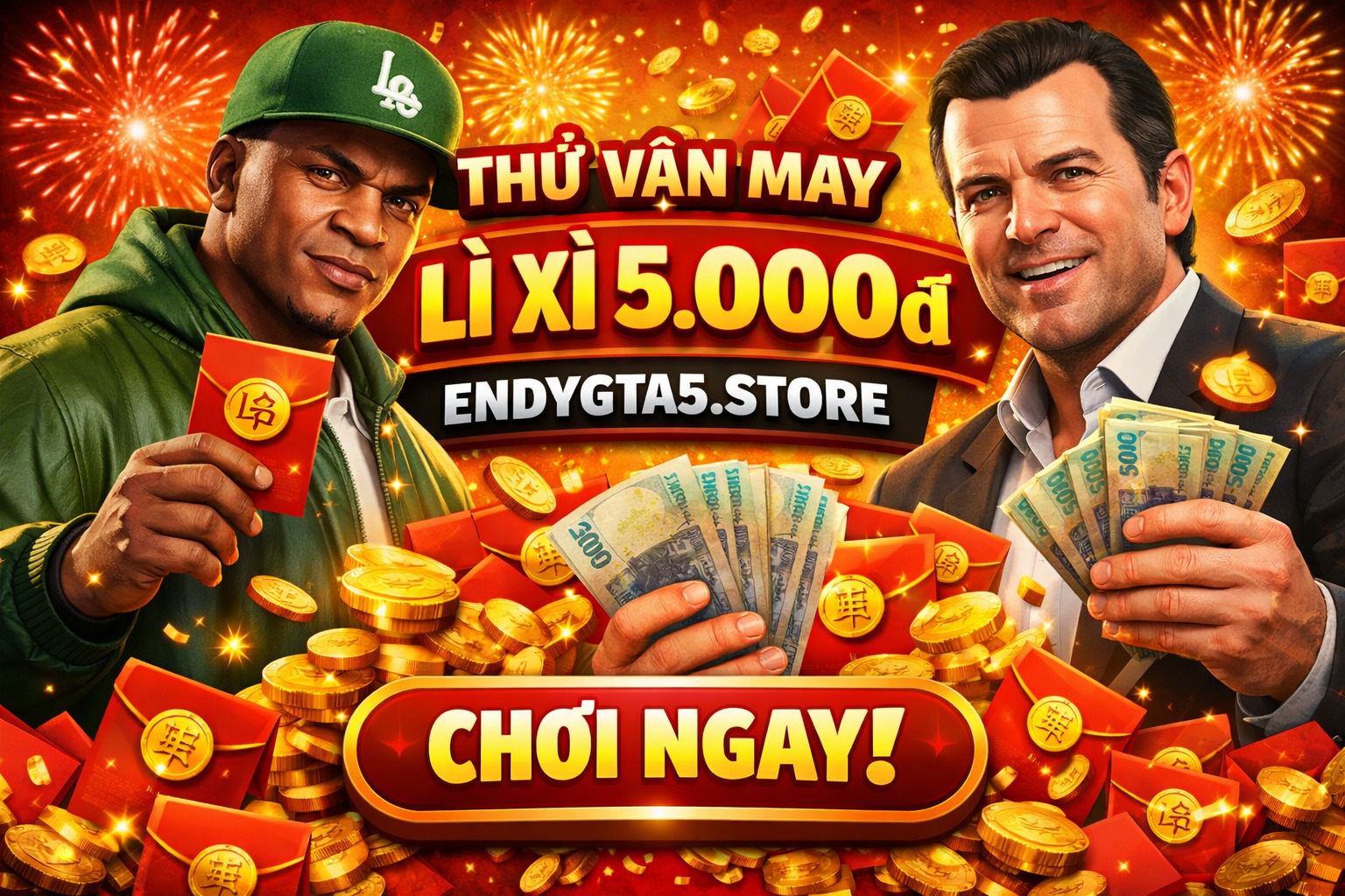 LÌ XÌ MAY MẮN